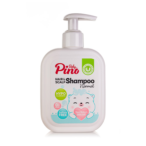 شامپو سر نوزاد و کودک بدون سولفات 200 گرمی پینو بیبی|Pino Baby Hair&Scalp Shampoo Normal 200gr