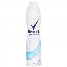 اسپری ضد تعریق زنانه رکسونا مدل کتان درای حجم 150 میل|Rexona Cotton Dry Spray For Women 150ml