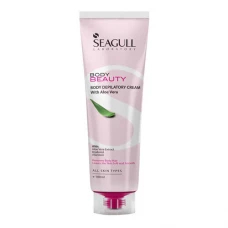 کرم موبر بدن آلوئه ورا سی گل|seagull body beauty body depilatory cream with aloe vera