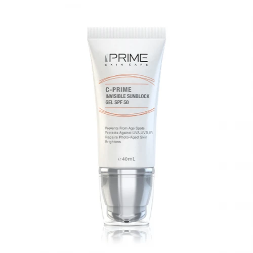 ژل ضد آفتاب پریم مدل C-Prime حاوی ویتامین C با SPF50 حجم 40 میل