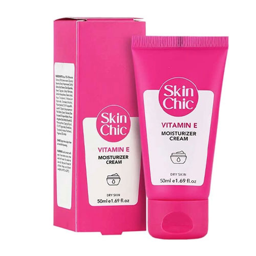 کرم مرطوب کننده حاوی ویتامین E اسکین شیک | Vitamin E Moisturizer Cream SKIN CHIC