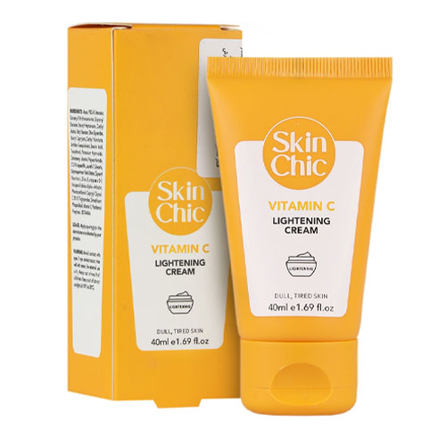کرم روشن‌کننده پوست حاوی ویتامین C اسکین شیک | Skin Chic Vitamin C Lightening Cream 40 ml