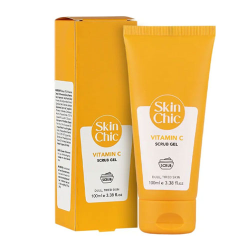 ژل اسکراب بدن ویتامین C اسکین شیک | Vitamin C Scrub Gel SKIN CHIC