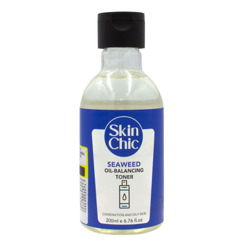 تونر کنترل‌کننده چربی پوست چرب تا مختلط جلبک دریایی اسکین شیک | Seaweed Oil-Balancing Toner SKIN CHIC