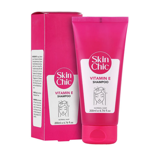 شامپو مخصوص موهای نرمال ویتامین E اسکین شیک | Skin Chic Vitamin E Shampoo For Normal Hair 200 ml