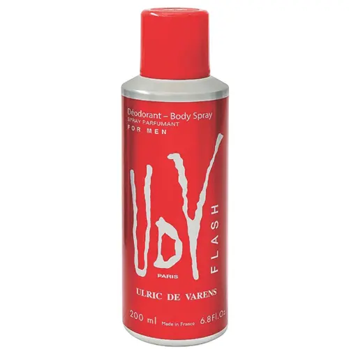 اسپری دئودورانت مردانه فلش یو دی وی|UDV Flash For Men Deodorant