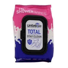  دستمال مرطوب خوشبو کننده بدن مدل توتال آمبرلا|Umbrella Total Deo Wipes