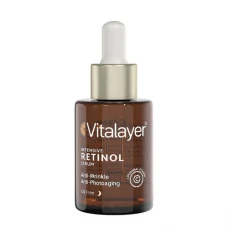 سرم ضدچروک رتینول ویتالیر|Vitalayer Intense Retinol Serum Rapid Anti-Wrinkle Repair and Photoaging and Renewal 30 ml
