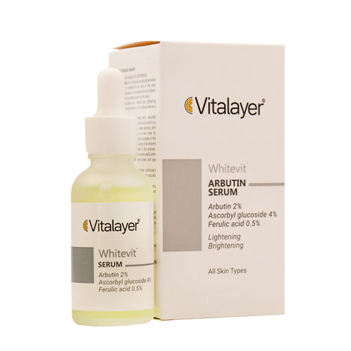 سرم ضدلک آربوتین وایت ویت ویتالیر 30 میل|Whitevit Arbutin Serum Vitalayer 30ml