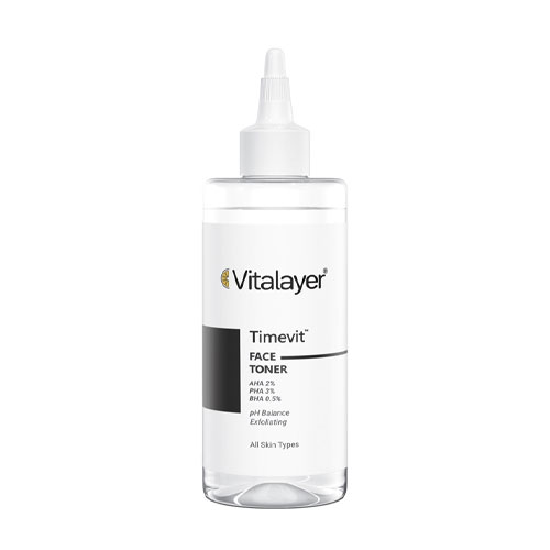 تونر تخصصی تایم ویت ویتالیر|Timevit Face Toner VITALAYER