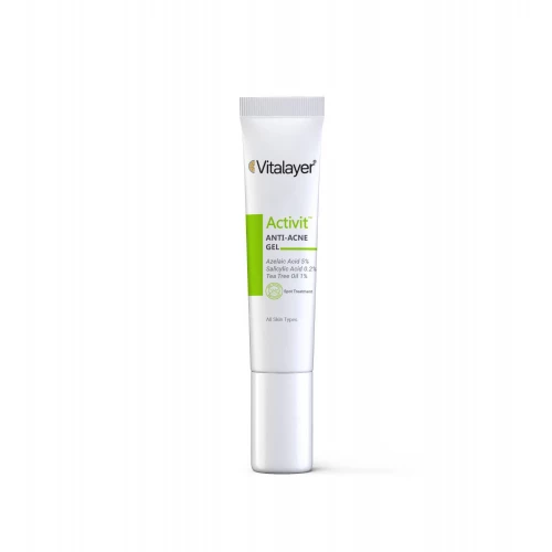 کرم ژل موضعی ضدجوش اکتی ویت 15 میل ویتالیر| Activit Anti Acne Gel VITALAYER
