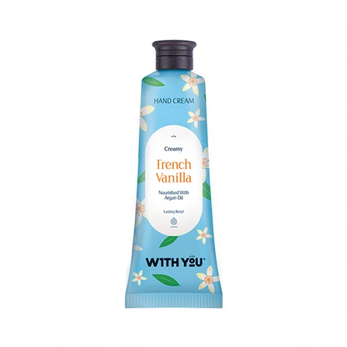 کرم مرطوب کننده دست وانیل فرانسوی و ‌روغن آرگان ویت یو|With You Cream Lasting Relief Nourished With Argan Oil And French Vanilla