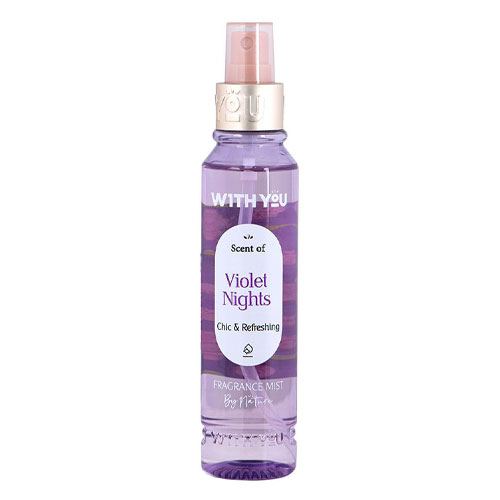 بادی اسپلش violet nights ویت یو|Violet Nights Body Splash WITH YOU