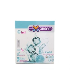 کاندوم سرد خاردار 3تایی ایکس دریم|X Dream Cold Condom 3pcs