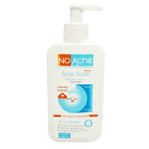 ژل اسکراب لایه‌بردار Acne Solution پوست چرب و جوش‌دار نوآکنه