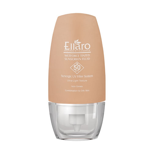 فلوئید ضد آفتاب رنگی وت فورس SPF 50 الارو