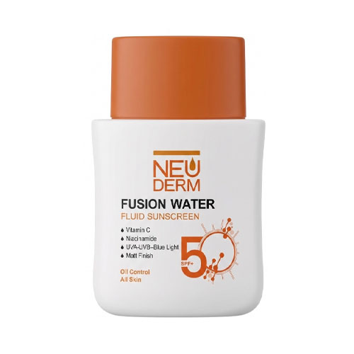 ضد آفتاب فلوئید SPF50 فیوژن واتر نئودرم