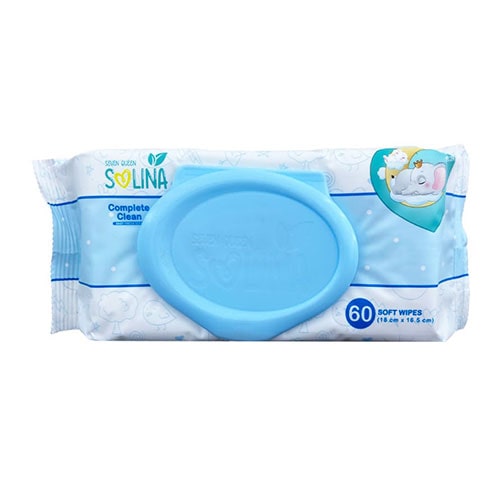 دستمال مرطوب کودک مدل سولینا Complete Clean سون کوئین