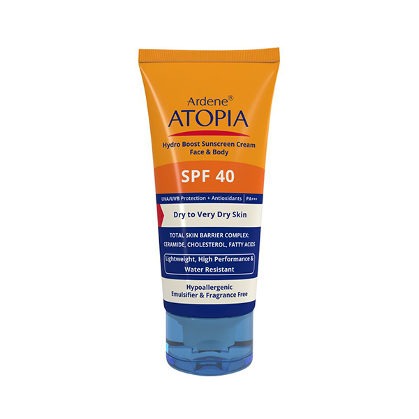 کرم ضد آفتاب رطوبت رسان SPF40 سری Atopia  آردن