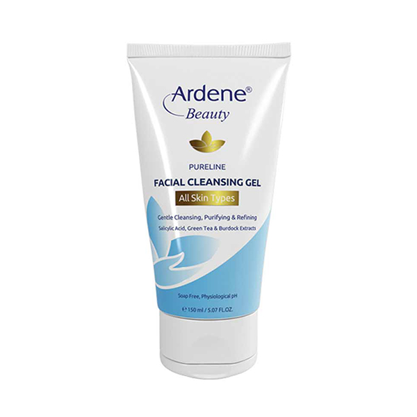 ژل شستشوی صورت آردن بیوتی مدل Pureline مخصوص انواع پوست