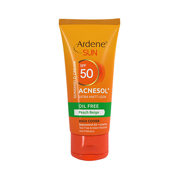 کرم ضد آفتاب spf50 آردن مدل Acnesol مناسب پوست چرب و آکنه دار