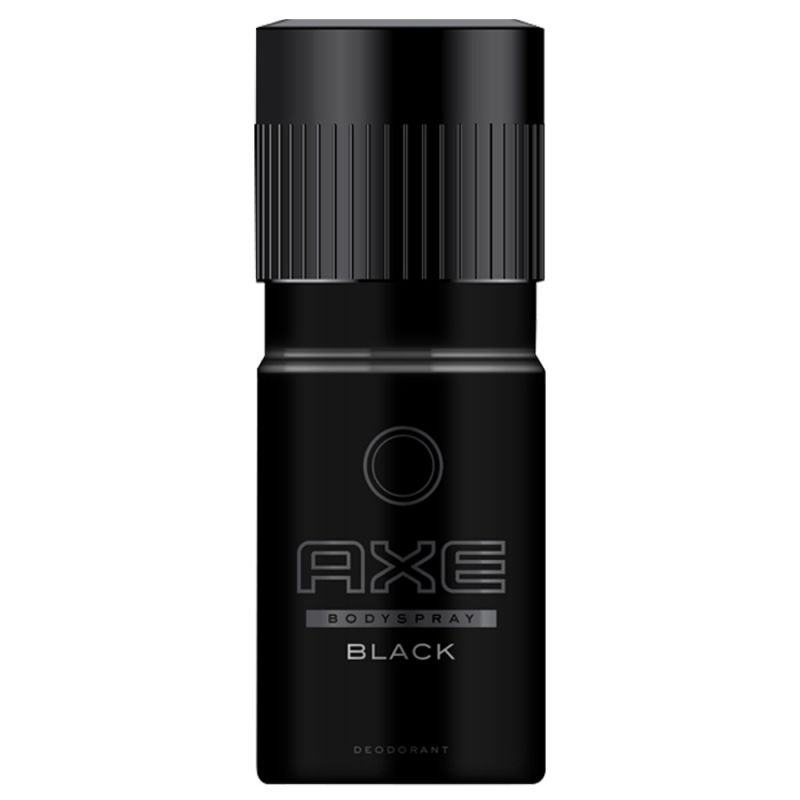 اسپری دئودورانت مردانه اکس مدل Black حجم 150میل