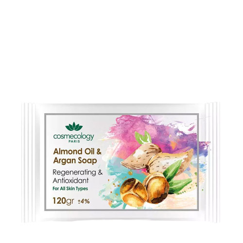 صابون روغن بادام و آرگان کاسمکولوژی