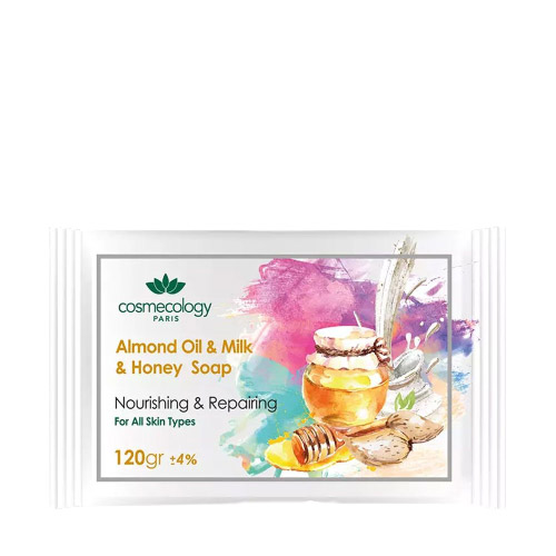 صابون روغن بادام و شیر و عسل کاسمکولوژی