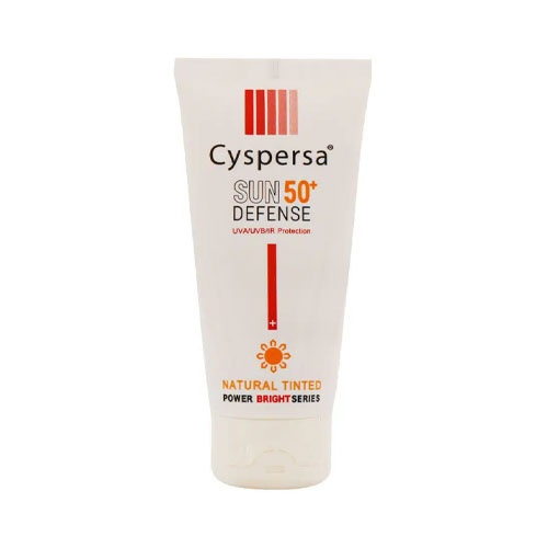 کرم ضد آفتاب رنگی روشن کننده SPF50 سیسپرسا