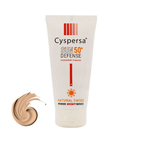 کرم ضد آفتاب رنگی روشن کننده SPF50 سیسپرسا - تصویر 2