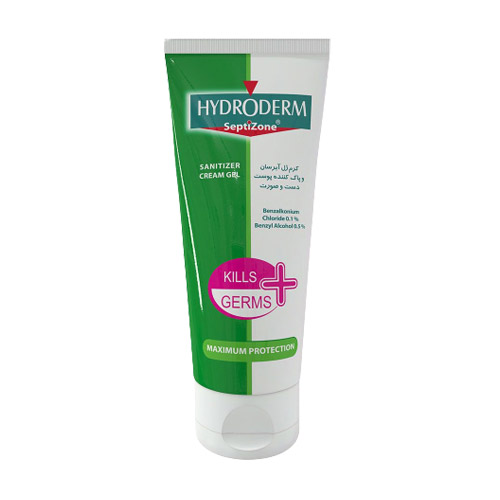 کرم ژل مرطوبکننده و ضدعفونی کننده آنتی سپتیک دست و صورت 50 میل هیدرودرم - تصویر 1