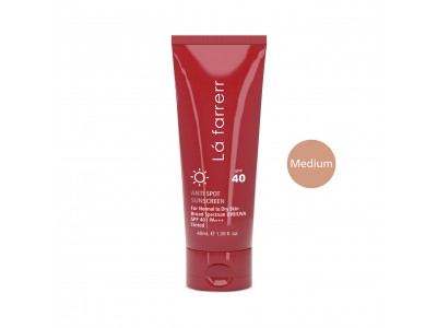 کرم ضد آفتاب و ضد لک  SPF40 مناسب پوست خشک و نرمال لافارر - تصویر 2