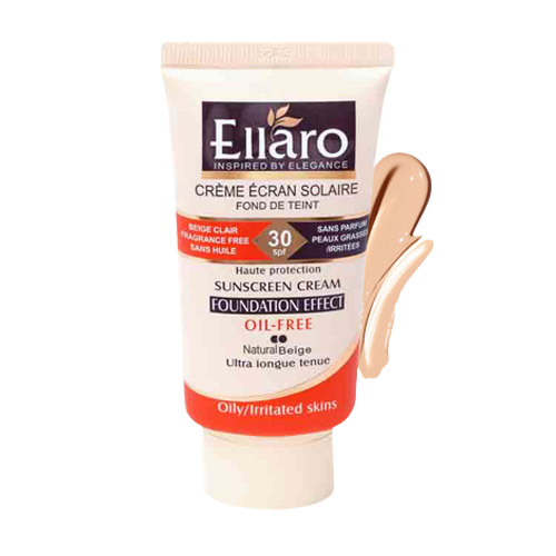کرم ضد آفتاب  SPF 30 کرم پودری فاقد چربی الارو - تصویر 2