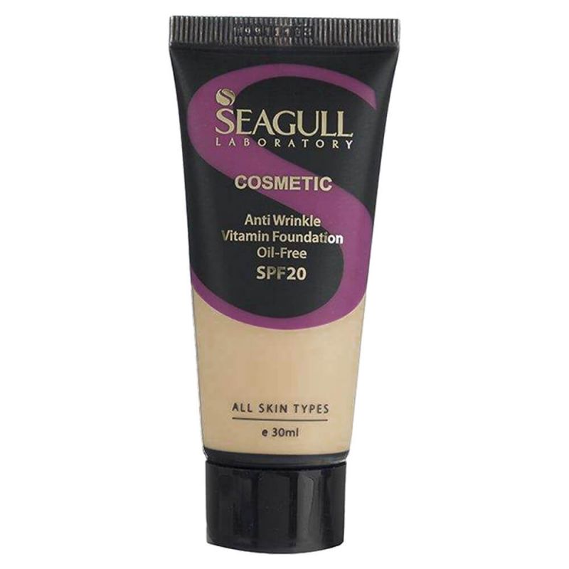 کرم پودر ضد چروک بژ تیره SPF20 سی گل