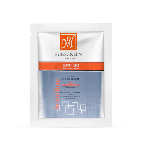 ساشه کرم محافظ آفتاب SPF30 آکنه لاین مای