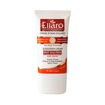 کرم ضد آفتاب ضد لک SPF50 اسپات سولوشن  الارو